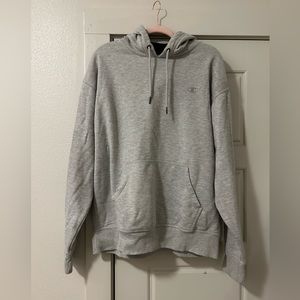 Grey champion hoodie